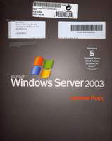 Microsoft WINDOWS TERMINAL SVR CAL 2003 ENGLISH MLP 5 DEVICE CAL (R19-00848)